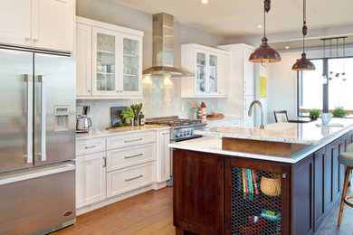 Example of a kitchen design in Omaha