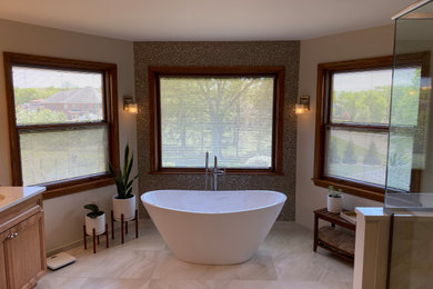 Example of a bathroom design in Other