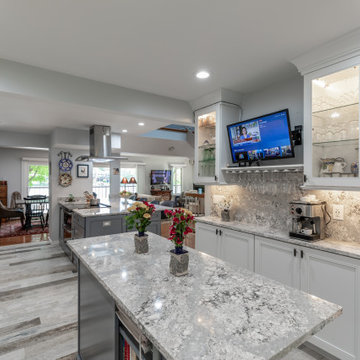 Galley Kitchen Transformed into Gem of the House in Reston VA