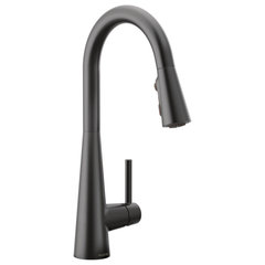 Delta Faucet Junction Matte Black Kitchen Faucet Black, Kitchen Faucets With Pull Down Sprayer, Kitchen Sink Faucet, Faucet For Kitchen Sink, Magnetic