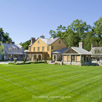 Bucolic Historic CT Country Compound: Exterior View