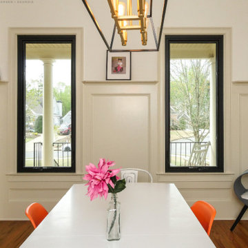 Black Windows in Modern Dining Room - Renewal by Andersen Georgia