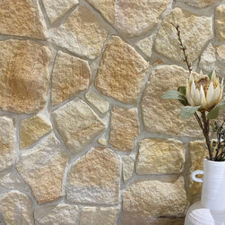 Banded Irregular Australian Sandstone Cladding - Wall Cladding & Stone Veneer