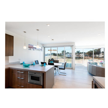 Santa Cruz Beach Front Property, Modern Malibu Style