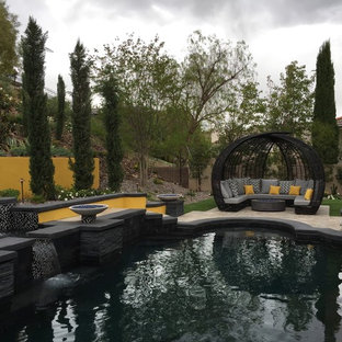 Shabby-Chic-Style Pool in Las Vegas