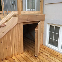 Pool Bathroom Stairs