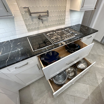 Wide Pot & Pan Storage