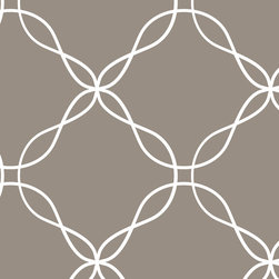 Meandering Trellis - Wall Stencils