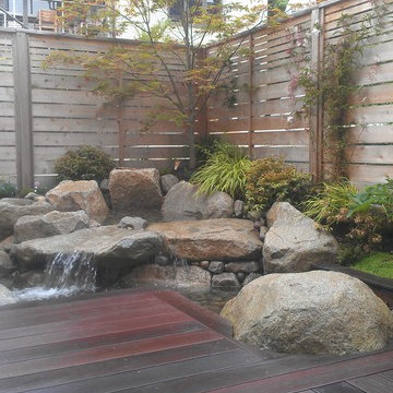 Ponds and Waterfalls