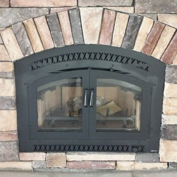 Heat Producing Wood Burning Fireplaces