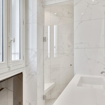 Rénovation et aménagement d'un appartement Haussmannien
