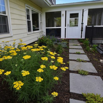 New Screened Porch and Garden