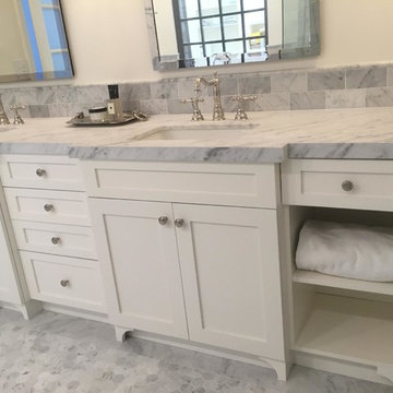 Complete master bathroom remodeling in Pacific Palisades.
