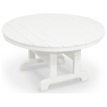 Ivy Terrace Classics Round 36" Conversation Table, White