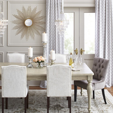 Neutral Tone Luxury & Glam Dining Room Collection