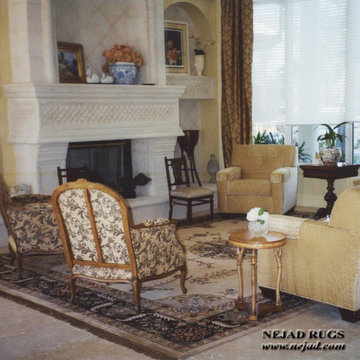 Palm Beach Florida Grand Home with Nejad Rugs