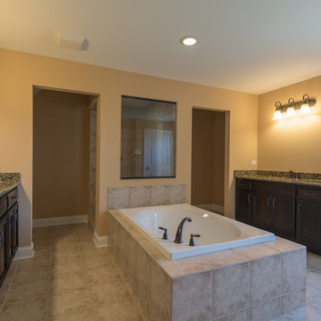 Custom Floor Plan By DJK Homes In Rolling Acres Community Plainfield, IL
