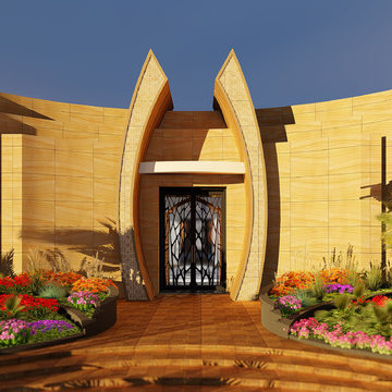 Private Luxury Villa Retreat Spa in the Dubai Desert Dunes