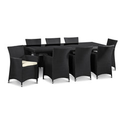 LETIZIA Eight Outdoor Dining Set - Outdoor Dining Sets