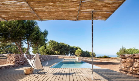 Zwischen gestern und heute: Rustikaler Pool auf Formentera