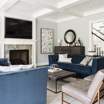 Serene, Functional Family Room