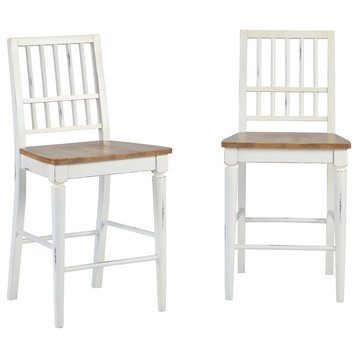 Shutters Counter Chairs, Set of 2