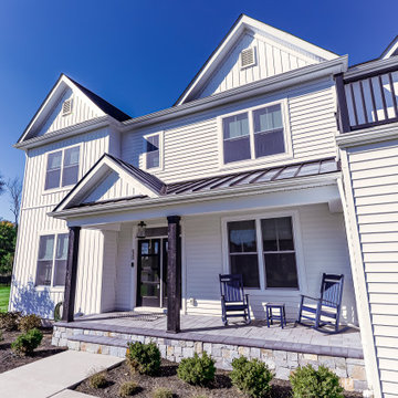 Front Porch and Gable Detail