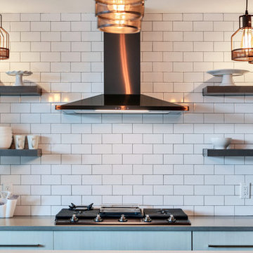 Downtown Tampa, Contemporary Industrial Style Family Home
