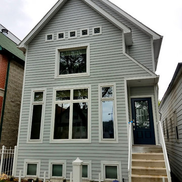 Chicago, IL 60618 James Hardie Siding Light Mist