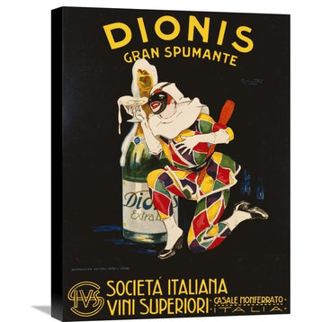"Dionis, 1928" Stretched Canvas Giclee by Plinio Codognato, 18"x24"