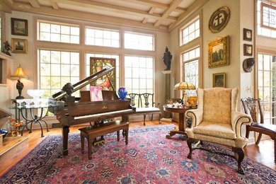 Living room - traditional living room idea in Cincinnati