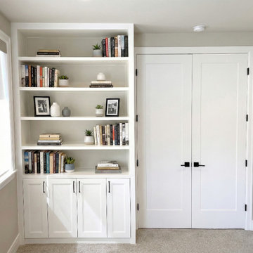 Sammamish Custom Library Wall (Floor-to-Ceiling)