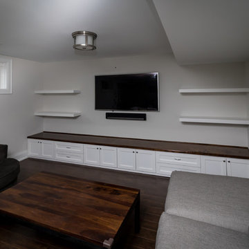 Toronto Leaside Multimedia Wall Unit