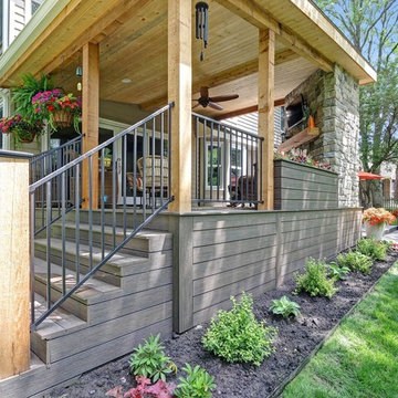 Beautiful Olathe Covered Deck