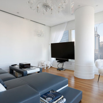 High gloss stretch ceiling on Lexington ave, NYC