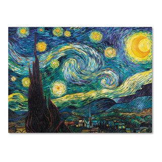 Van Gogh Never Saw Golden Gate Bridge Starry Night Stretched 