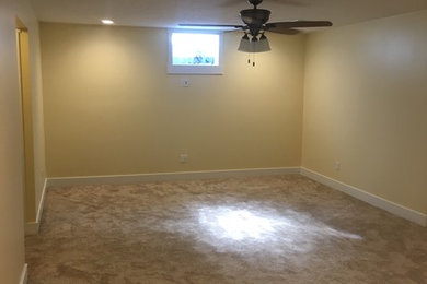 Transitional home design photo in Grand Rapids