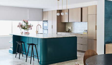 12 Kitchen Island Benches That Inspire a Desire for Colour