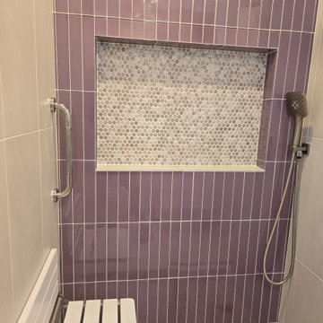 Rewarding small bathroom transformation