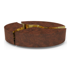 LAPIAZ OVAL WALNUT Center Tables - Coffee Tables