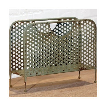 Perforated Metal Magazine Rack