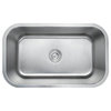 Undermount Single Bowl Sink with Pull Out Kitchen Faucet