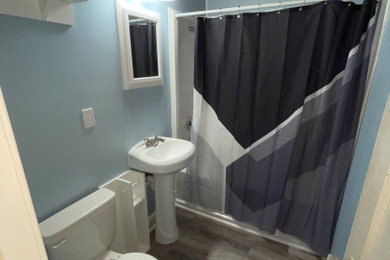 Inspiration for a modern home design remodel in Other