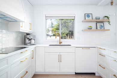 Inspiration for a modern kitchen remodel in Other