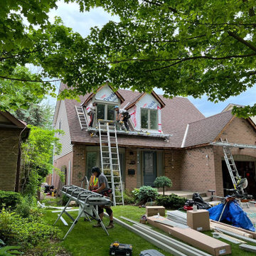 Siding Installation - James Hardie Shakes & Shingles in Monterey Taupe