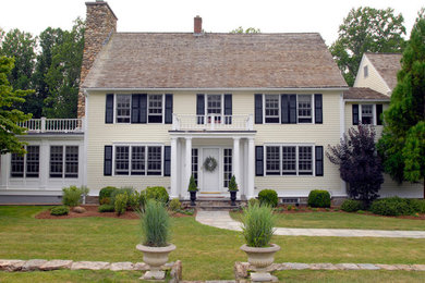 Example of a classic exterior home design in New York