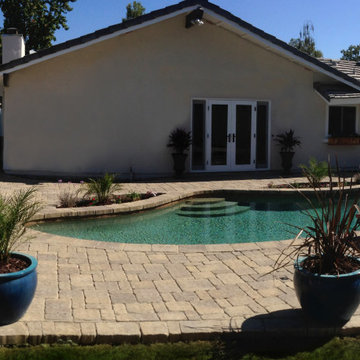 PAVERS - BACKYARD & DRIVEWAY