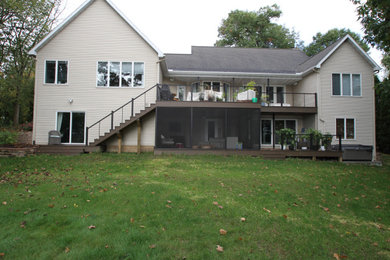 Merrimac Double Deck Screened Porch Project