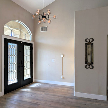 Grand Foyer with Leaded Glass Doors