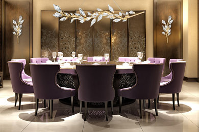 Dining room photo in Atlanta